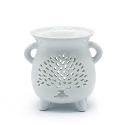 3x Kotlíková Aroma Lampa - Strom Života - Biela