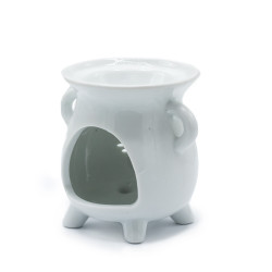 3x Kotlíková Aroma Lampa - Strom Života - Biela