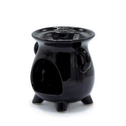 3x Kotlíková Aroma Lampa - Strom Života - Čierna