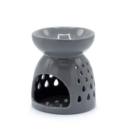 3x Klasická Aroma Lamp - Slza - Sivá
