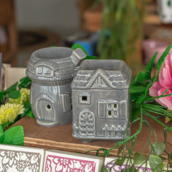 3x Aroma Lampa Hrýb - Sivá