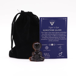 Drahokam Mimozemšťan - Tigrie Oko 40x30x15mm