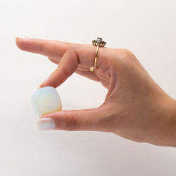 24x Veľký Hladký Kameň - Opalit M