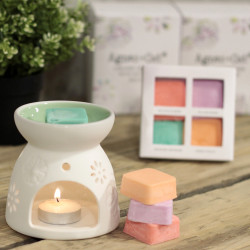 3x Aroma Lampa so Štyrmi Vonnými Sójovými Voskami