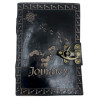 Kožený Zápisník – Obyčajný Papier - Journey (12.5cmX17.5cm) - Tmavohne