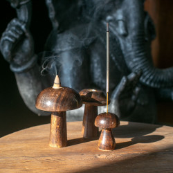 3x Sada 3 Stojanov - Hríb (8cm 7cm 6.5cm)