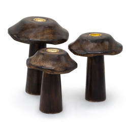 Sada 3 Stojanov - Hríb (13cm 12cm 11cm)