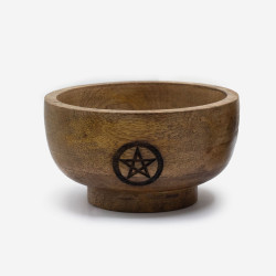 3x Malá Rituálna Miska na Vonné Tyčinky a Kužele 11x5.5 cm - (Pentagon