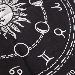 6x Ezoterické Strapcové Oltárne Plátno - Horoskop