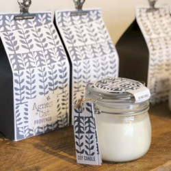 Štartovacia Sada Sviečok v Sklenenom Pohári s Klipsou so Stojanom