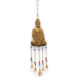 4x Indická Zvonkohra - Veľký Budha 5 Zvončekov
