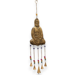 4x Indická Zvonkohra - Veľký Budha 5 Zvončekov