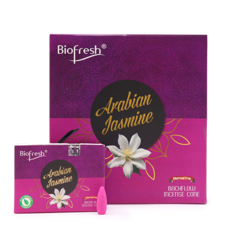 12x Biofresh Vonné Kužele Tečúci Dym (40 kusov) - Arabský Jazmín