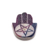 4x Stojan na Vonné Tyčinky Hamsa 9x6cm - Pentagon