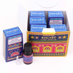 6x Banjara Indický Vonný Olej 10ml - Lotos Nílu