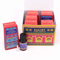6x Banjara Indický Vonný Olej 10ml - Nag Champa