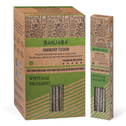 12x Vonné Tyčinky Banjara Palo Santo - Biela Šalvia