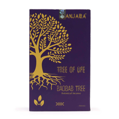 12x Banjara Botanické Vonné Tyčinky - Baobab Strom