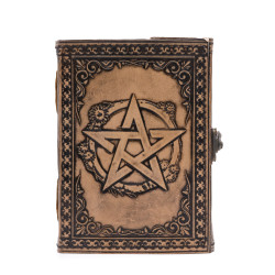 Pentagram - Ezoterický Zápisník – Antická Sivá – 200 strán – 17,5x12,5