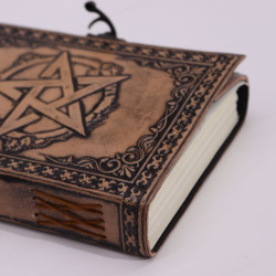 Pentagram - Ezoterický Zápisník – Antická Sivá – 200 strán – 17,5x12,5