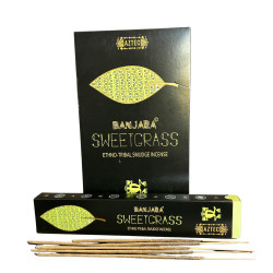 12x Banjara Tribal Tyčinky - Sladká Tráva