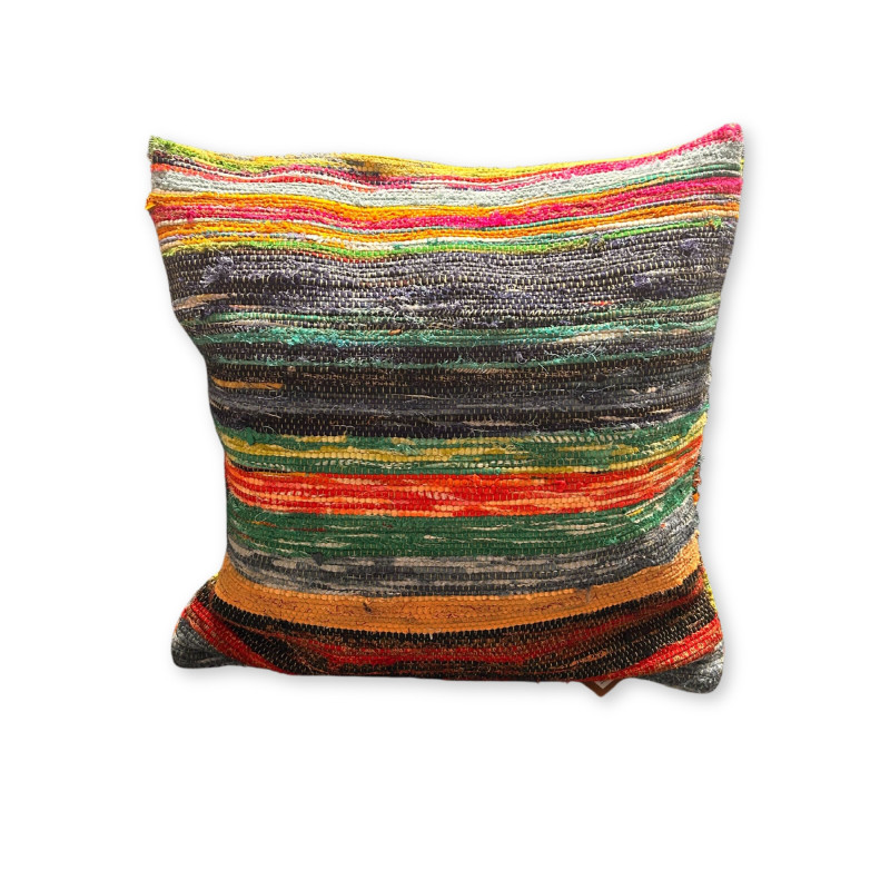 Patchworkové Obliečky na Vankúše - 40x40cm - Zelené Odtiene