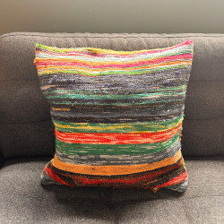 Patchworkové Obliečky na Vankúše - 40x40cm - Zelené Odtiene
