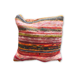 Patchworkové Obliečky na Vankúše - 40x40cm - Modré Odtiene