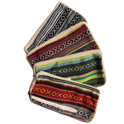 4x Konopné Vrecko na Zips (rôzne)