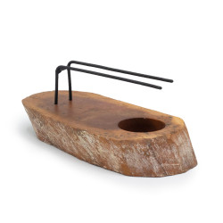 Stojan na Palo Santo - Drevo Gamal Biela Vymývaná
