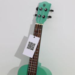 Ručne Vyrábané Ukulele - Oranžová Povrchová Úprava s Tieňovaním (4 str