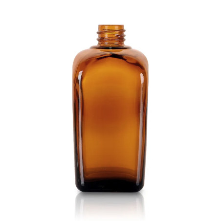 64x 50ml Jantárová Sklenená Alchymistická Fľaša - Bez Uzáveru