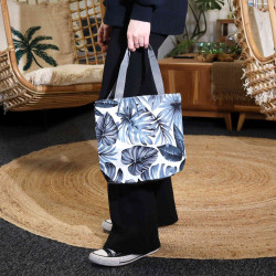 3x Tropická Praktická Taška Quick Shop Bag – (3x2 rôzne vzory) – 32x23