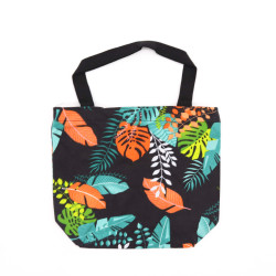 3x Tropická Praktická Taška Quick Shop Bag – (3x2 rôzne vzory) – 32x23