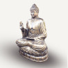 Veľký Starožitný Zlatý Budha Učenie na Lotosovom Kvete - 2m