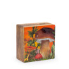 Malá Smaltovaná Štvorcová Krabička 10x10x4,2 cm - Hríbový Dizajn Gašta