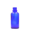 156x 15ml Modrá Sklenená Fľaška - Bez Uzáveru