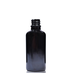 192x 10ml Čierna Sklenená Fľaška - Bez Uzáveru