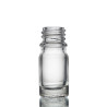 255x 5ml Číra Sklenená Fľaška - Bez Uzáveru
