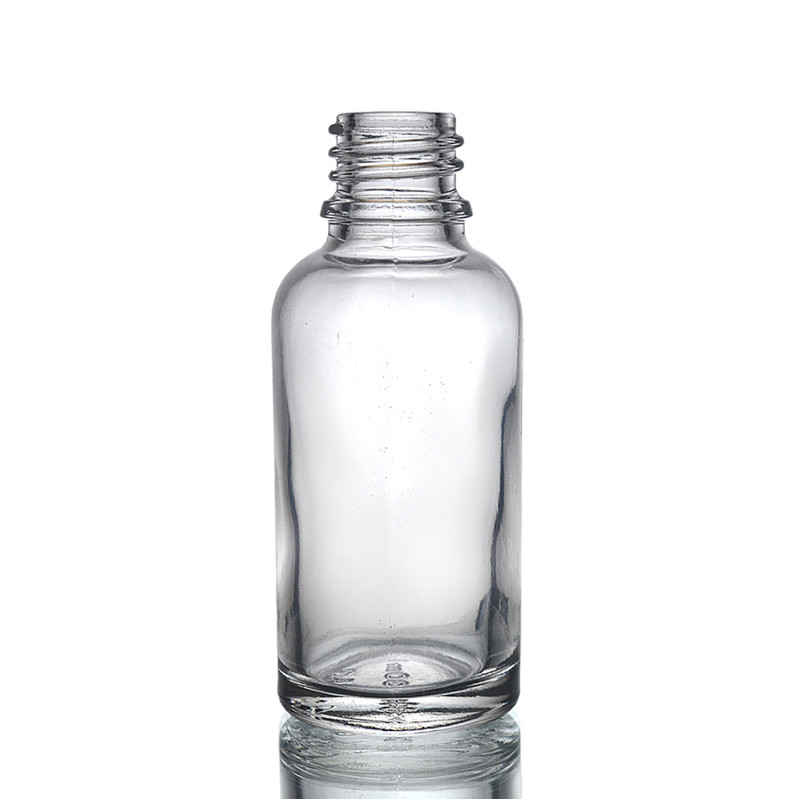 110x 30ml Číra Sklenená Fľaška - Bez Uzáveru