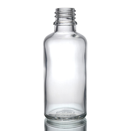 168x 100ml Číra Sklenená Fľaška - Bez Uzáveru