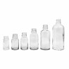 168x 100ml Číra Sklenená Fľaška - Bez Uzáveru