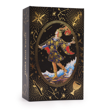 Tarot so Zlatou Fóliou - Nechajte Kúzlo Začať - Darčeková Krabička