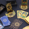 Tarot so Zlatou Fóliou - Nechajte Kúzlo Začať - Darčeková Sada