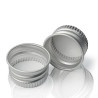 50x Uzáver na Sklenenú Liekovku - Strieborný Hliník 28mm