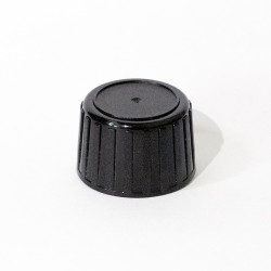 50x Uzáver na Sklenenú Liekovku Čierny CR/TP 28mm