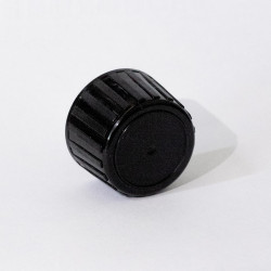 50x Uzáver na Sklenenú Liekovku Čierny CR/TP 28mm