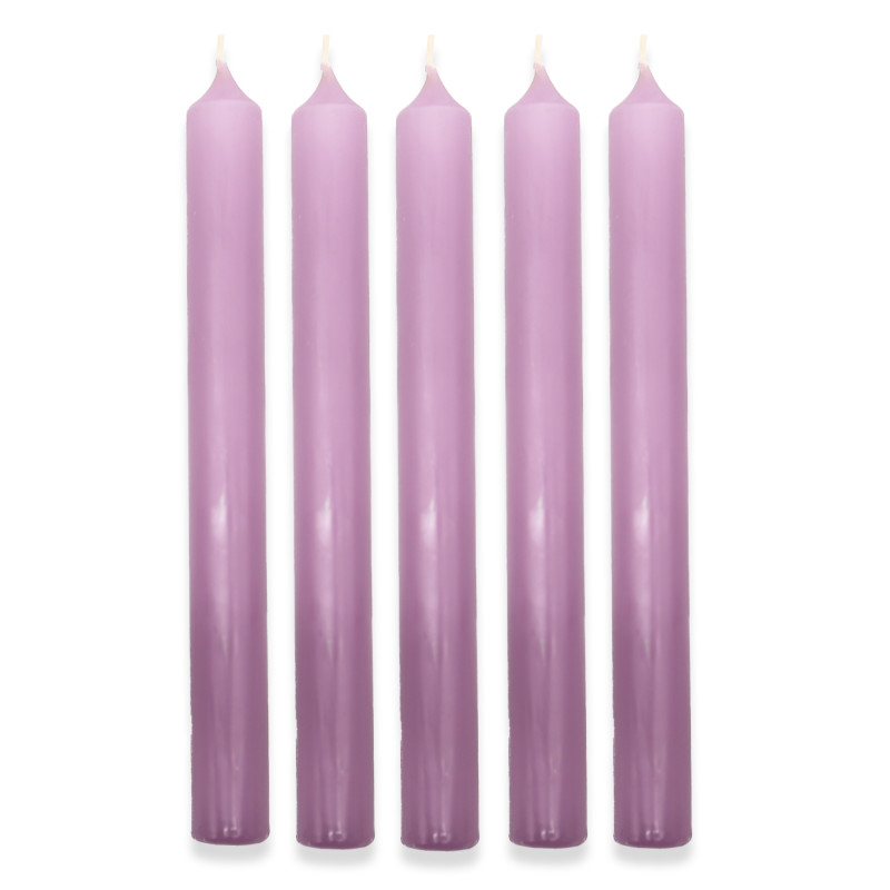 100x Stolová Sviečka - Divoká Levanduľa