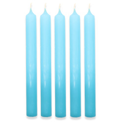 100x Stolová Sviečka - Tyrkysová