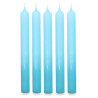 100x Stolová Sviečka - Tyrkysová
